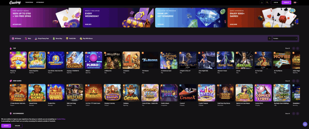 Discover the Thrills of Casiny Casino Your Ultimate Gaming Hub